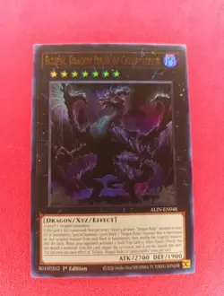 Yugioh Asian-English Eclipse, Dragon Ruler of Catastrophes ALIN-AE048 Ultra Rare - Image 1