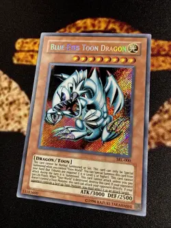 🔥YUGIOH • BLUE EYES TOON DRAGON • SECRET RARE • SRL-000 • UNLIMITED • NM🔥 - Image 3