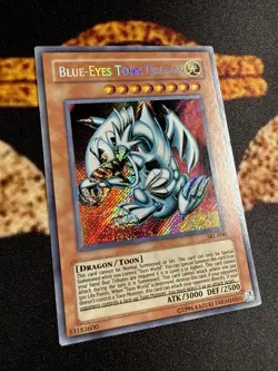 🔥YUGIOH • BLUE EYES TOON DRAGON • SECRET RARE • SRL-000 • UNLIMITED • NM🔥 - Image 4