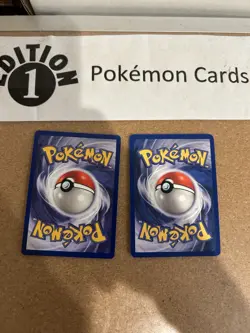 Dark Electrode + Voltorb 1st Edition Pokemon Card Lot Vintage WOTC - Image 2