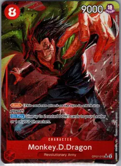 Monkey.D.Dragon (Alt Art) OP07-015 English 500 Years in Future - One Piece NM - Image 1