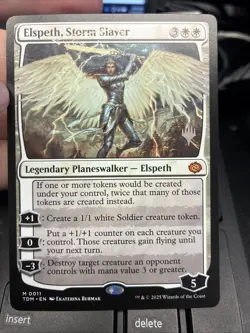 Elspeth, Storm Slayer Promo Pack: Tarkir: Dragonstorm Regular - Image 1