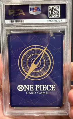 2025 One Peice Tcg Op10-119 SEC Trafalgar Law PSA 10 - Image 3