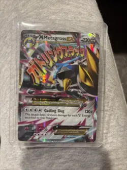 Pokemon TCG M Metagross EX Black Star Promo Card XY35 - Image 1