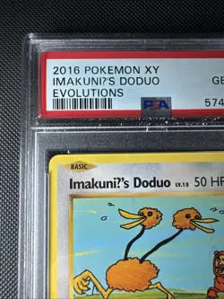 Pokemon 2016 PSA 10 Imakuni's Doduo 112/108 XY Evolutions - Image 2