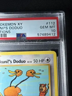 Pokemon 2016 PSA 10 Imakuni's Doduo 112/108 XY Evolutions - Image 3