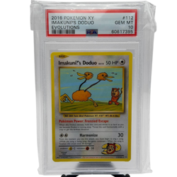 2016 Pokemon XY Evolutions ImakuniU’s Doduo 112/108 PSA 10 GEM MINT - Image 1