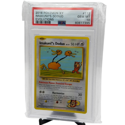 2016 Pokemon XY Evolutions ImakuniU’s Doduo 112/108 PSA 10 GEM MINT - Image 3