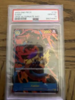 2023 One Piece Kaido Awakening Of New Era OP05-118 SEC Alt Art PSA 10 ENGLISH - Image 1