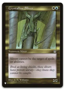 Crystalline Sliver (NM) List Reprints LIST LIST Magic MTG - Image 1