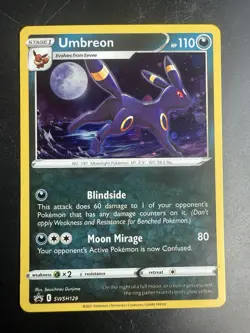 Umbreon Swsh129 Swsh: Sword & Shield Promo Cards Holo - Image 1