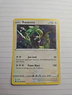 🔥Pokemon TCG-Rayquaza-SWSH029-Cosmos Holo Black Star Promo - Image 2