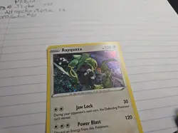 🔥Pokemon TCG-Rayquaza-SWSH029-Cosmos Holo Black Star Promo - Image 4