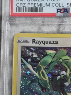 RAYQUAZA SWSH029 Sea & Sky Black Star Promo Cosmo SWIRL PSA 10 GEM MINT Pokemon - Image 2