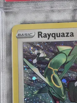 RAYQUAZA SWSH029 Sea & Sky Black Star Promo Cosmo SWIRL PSA 10 GEM MINT Pokemon - Image 3