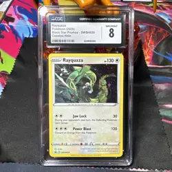Rayquaza SWSH029 - CGC 8 - Cosmos Holo Promo: Sea & Sky Box - Pokemon TCG - Image 1