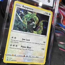 Rayquaza SWSH029 - CGC 8 - Cosmos Holo Promo: Sea & Sky Box - Pokemon TCG - Image 2