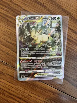 Leafeon VSTAR GG35/GG70 Ultra Rare Holo Card Crown Zenith: Galarian Gallery - Image 1