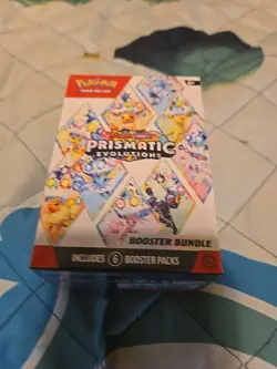 Pokemon TCG Prismatic Evolutions Booster Bundle 6 Packs Factory Sealed - Image 1