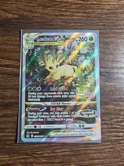 Leafeon VSTAR GG35/GG70 Ultra Rare Holo Card Crown Zenith: Galarian Gallery - Image 1