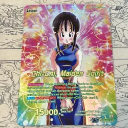 Chi-Chi Maiden Spirit SLR Dragon Ball Super Card Game Masters Prismatic BT28-055 - Image 4