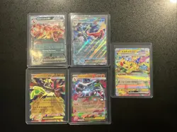 Pokemon TCG ex Mixed Lot 5 Cards - Image 1