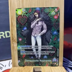 OP04-119 Donquixote Rosinante SEC OP09 SP Alt Art One Piece TCG English Card - Image 2