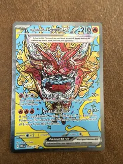 Pokemon TCG SV-Prismatic Evolutions Hearthflame Mask Ogerpon EX Card #148/131 - Image 5