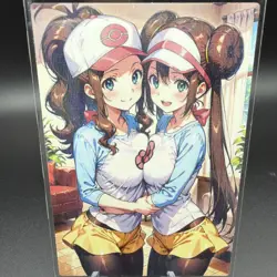 Hilda & Rosa Anime Waifu Card Doujin ACG Goddess Holo - Image 2
