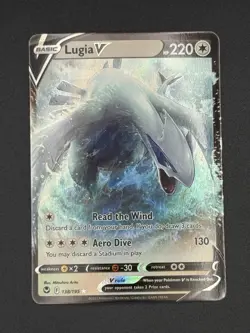 Lugia V 138/195 Swsh12: Sword & Shield - Silver Tempest Holo Pokemon Card TCG - Image 1