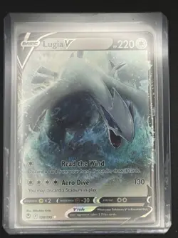 Lugia V 138/195 Swsh12: Sword & Shield - Silver Tempest Holo Pokemon Card TCG - Image 3