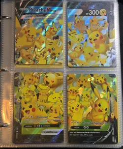 Pikachu V-Union [Set of 4] SWSH: Sword & Shield Promo Cards Holo - Image 1