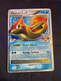 Floatzel GL Lv.X 104/111 Rising Rivals Holo - Image 1