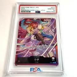 PSA 10 One Piece Japanese UTA P-011 Premium Card Collection - Image 1