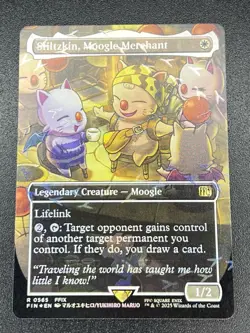Stiltzkin, Moogle Merchant 565 Borderless Chocobo Track Foil Final Fantasy NM - Image 1