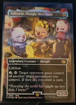 Stiltzkin, Moogle Merchant (Borderless) (Chocobo Track Foil) Final Fantasy Foil - Image 1