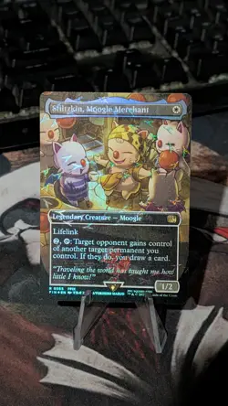 Stiltzkin, Moogle Merchant (Borderless) (Chocobo Track Foil) Final Fantasy Foil - Image 1