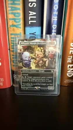 Stiltzkin, Moogle Merchant (Borderless) (Chocobo Track Foil) Final Fantasy Foil - Image 1