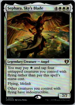 Sephara, Sky's Blade R Commander Masters 54 NM Foil - Image 1