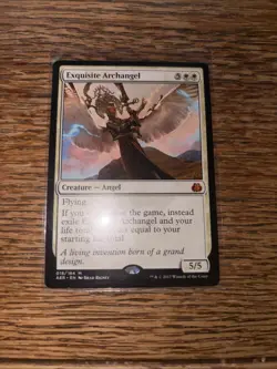 MTG Magic the Gathering Exquisite Archangel (18/201) Aether Revolt LP - Image 1
