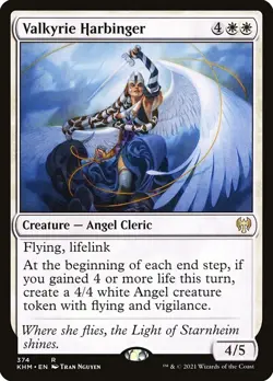 Valkyrie Harbinger - #374 - Kaldheim - NM MTG - Image 1