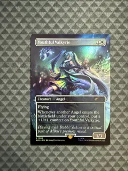 MTG Youthful Valkyrie #1588 Rainbow Foil Rare Secret Lair Drop Series (SLD) - Image 1