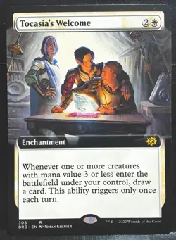 Tocasia's Welcome 308 Extended Art NEAR MINT - Image 1