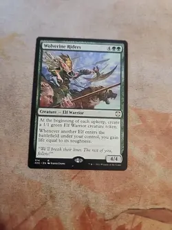 Wolverine Riders Commander Kaldheim MTG NM - Image 1