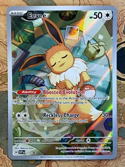 Pokemon Card TCG - Eevee SVP 173 Scarlet & Violet Black Star Promo Near Mint - Image 2
