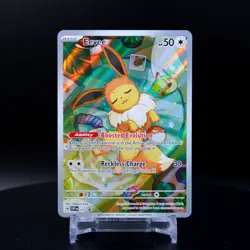 Eevee SVP 173 - Pokemon TCG Scarlet & Violet - NM Black Star Promo FULL ART - Image 1