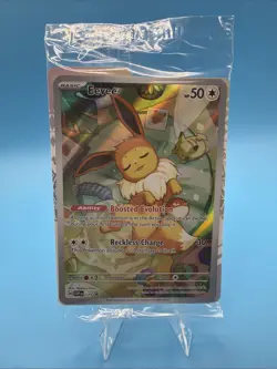 Pokemon Eevee SVP 173 Black Star Promo Sealed Holo Scarlet & Violet TCG - Image 1