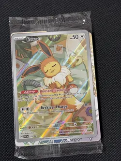 Pokemon Eevee SVP 173 Black Star Promo Sealed Holo Scarlet & Violet TCG - Image 1