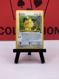 Meowth 10/53 Promo Holo Swirl 1999 WOTC GB Pokemon TCG MP - Image 2