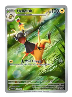 Heliolisk Illustration Rare 177/167 Sv06: Twilight Masquerade Pokemon Card NM - Image 1